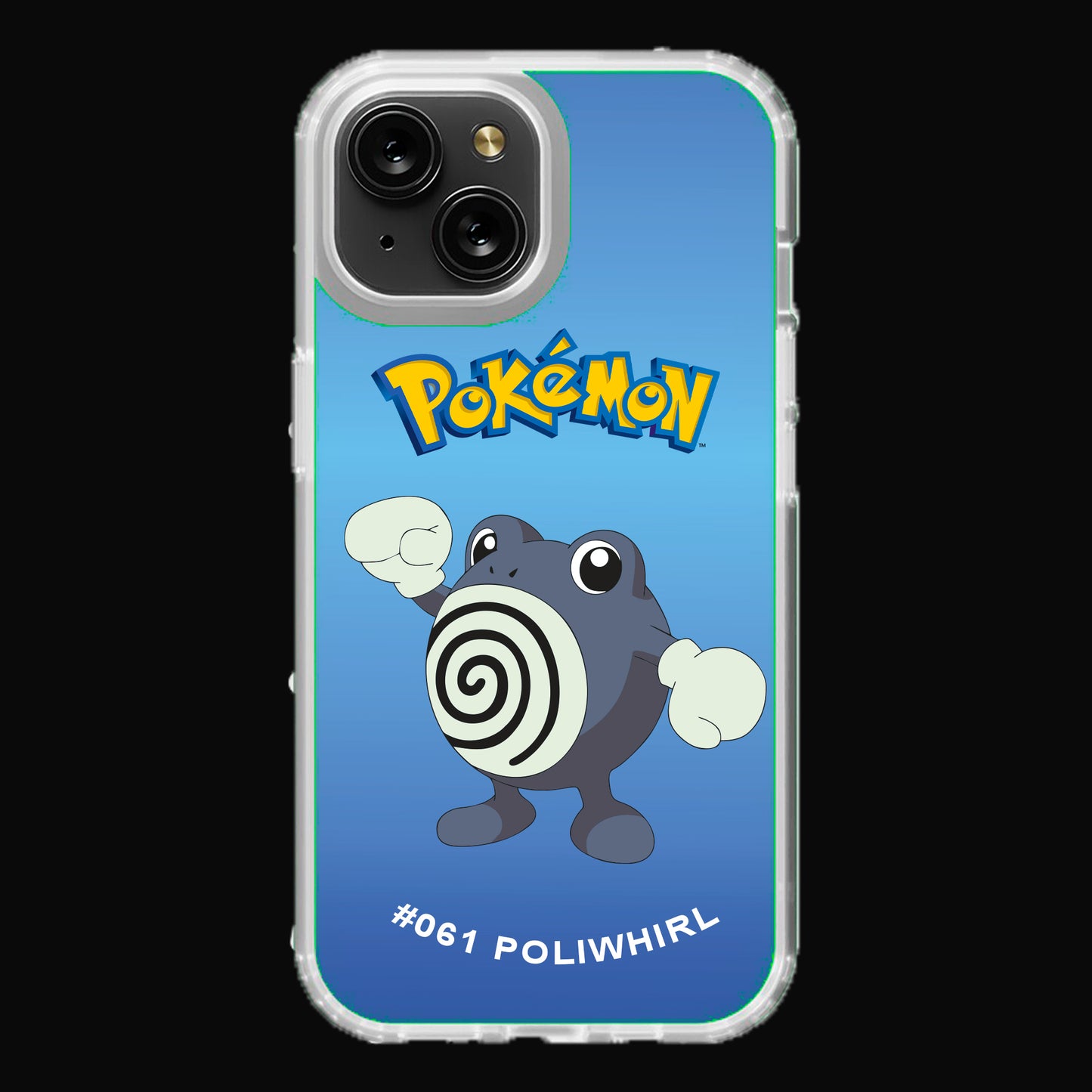 Funda Lenticular 3D Poliwag-Poliwrath