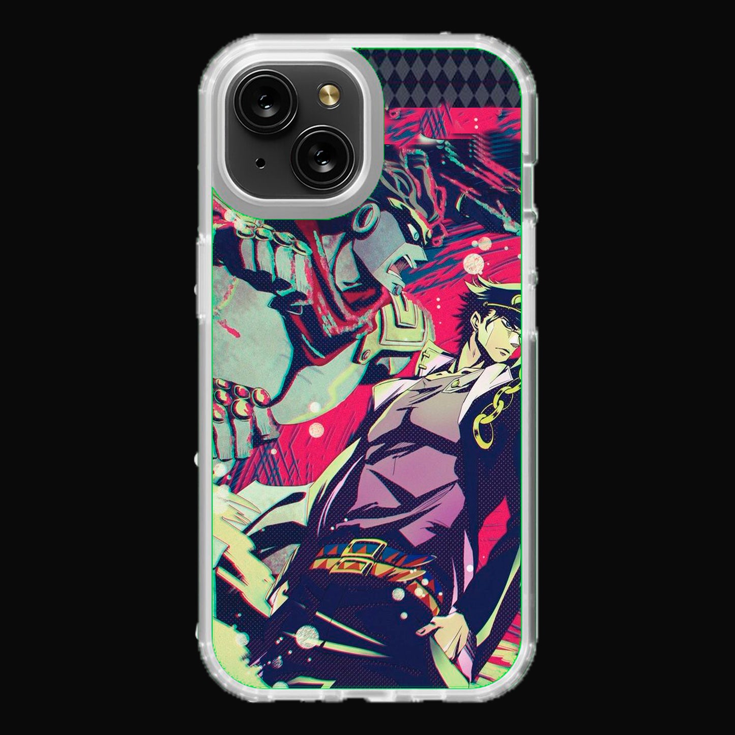 Funda Lenticular 3D JoJo's Jotaro vs Dio